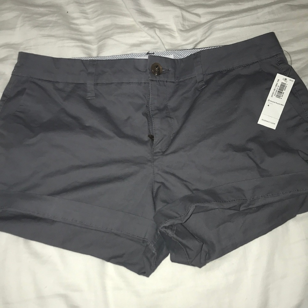 Old navy gray roll shorts.  NWT!